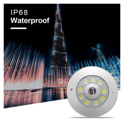Đèn nước phun 12V / 24V Ip68 Đèn dưới nước