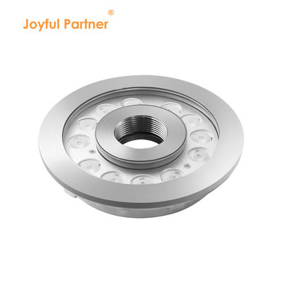 Đèn suối năng lượng cao LED IP68 thép không gỉ với lỗ trung tâm