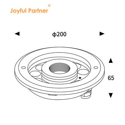 Đèn phun nước LED thép không gỉ IP68 DC24V CE chứng nhận