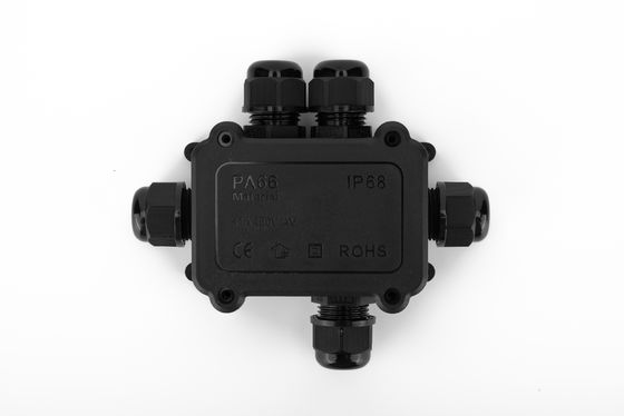 Hộp nối dây điện chống thấm nước ngoài trời IP68 bằng nylon 2/3/4/5/6 chiều, hộp nhựa