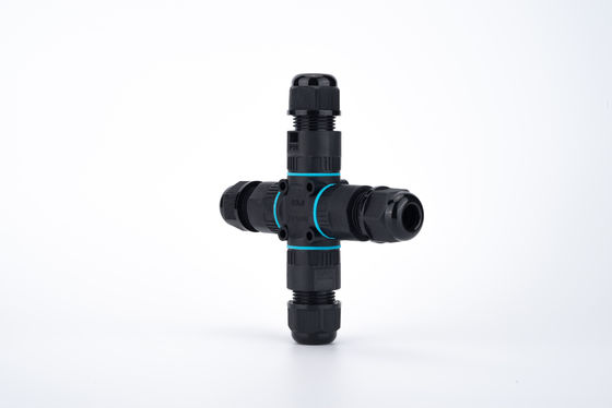 Không thấm nước ngoài IP68 Quick Connector 4 Way Electrical Cable Connector