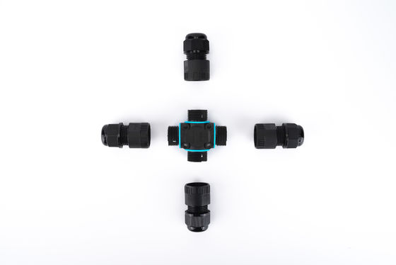 Không thấm nước ngoài IP68 Quick Connector 4 Way Electrical Cable Connector