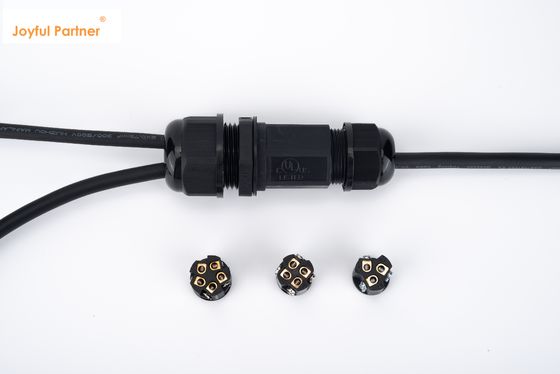 1 trong 2 ra ngoài màu đen IP68 kết nối nhanh chống nước hộp nối cáp ngầm