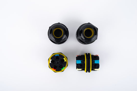32A 250VAC IP68 không thấm nước 2 cách kết nối 6 - 12mm Dia dây cáp kết nối