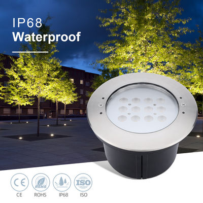 Nhà máy trực tiếp IP68 chống nước thép không gỉ 316L Đèn hồ bơi chìm 12W Đèn LED