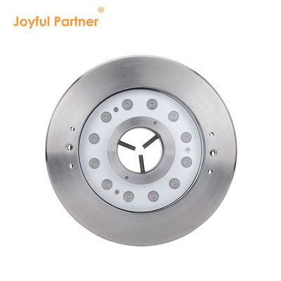 Đèn phun nước dưới nước IP68 12W 24W 36W Đèn không gỉ màu trắng RGB 316L