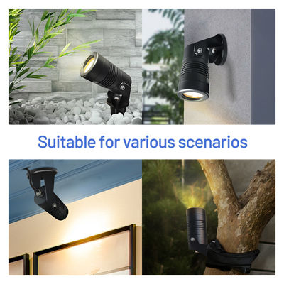 12V 24V IP65 nhôm 6W 3000k Led Spike Garden Light ngoài trời cảnh quan Spot Lawn Light