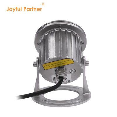 Đèn LED dưới nước IP68 thép không gỉ 316 3x2W cho ao với cơ sở gắn