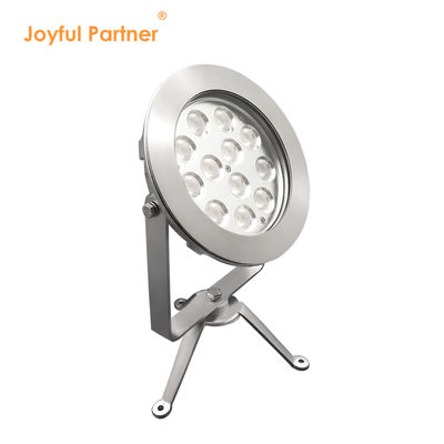 Ứng dụng quảng cáo Điện năng cao điện áp thấp DC24V IP68 thép không gỉ 48W RGB Đèn hồ chìm