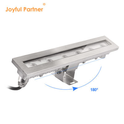 Nhà máy trực tiếp cung cấp IP 68 Điện áp đầu vào 24VDC 6X1W LED góc chùm màu đơn 8 độ Đèn đèn LED