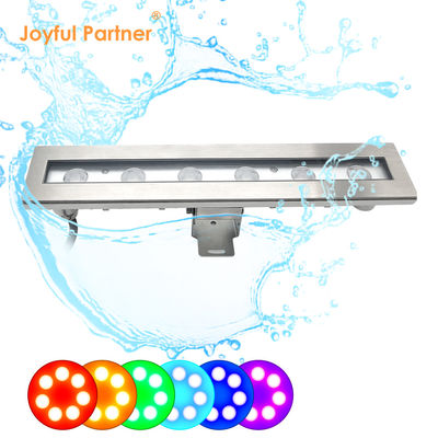 Nhà máy trực tiếp cung cấp IP 68 Điện áp đầu vào 24VDC 6X1W LED góc chùm màu đơn 8 độ Đèn đèn LED