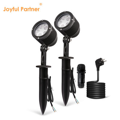 Nhà phủ bột ngoài trời 5W dẫn một màu nhựa Spike DC24V đèn pha cảnh quan vườn cho cây