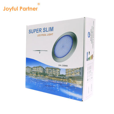 Đèn hồ bơi dưới nước LED IP68 siêu mỏng 7.5mm AC12V 316 thép không gỉ RGBW SMD với điều khiển từ xa