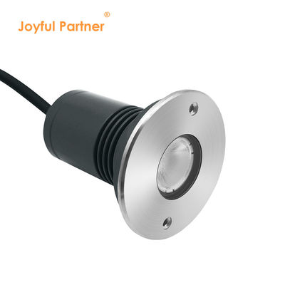 Đèn dưới lòng đất chôn vùi DC12V-24V chống nước IP67 thép không gỉ 316 vật liệu DIA67MM