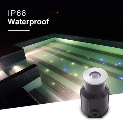 3W CREE IP68 Stainless Steel Inground Bể bơi dưới lòng đất đèn LED dưới nước dưới lòng đất