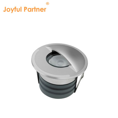 Đèn âm đất LED 1W 2W DC12/24V IP67 Vỏ nhôm Mặt che thép không gỉ Đổ đầy nhựa