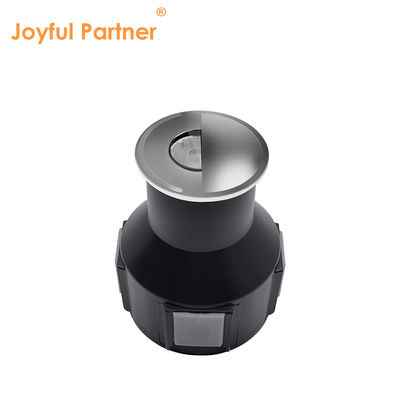 Đèn âm đất LED 1W 2W DC12/24V IP67 Vỏ nhôm Mặt che thép không gỉ Đổ đầy nhựa