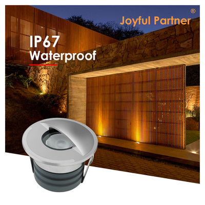 góc chùm 60 độ 1 * 2W dẫn nguyên chất nhôm 6063 ngoài trời Deck Light