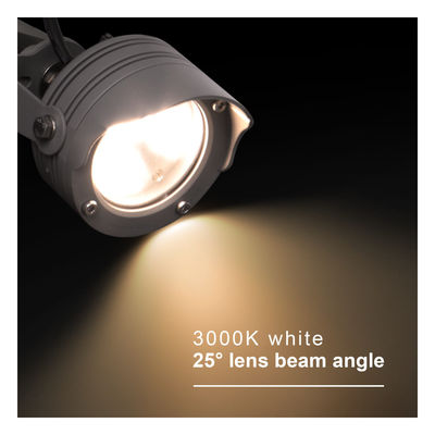 3W 6W RGB IP67 Không thấm nước DC12V 24V Phản xạ quang LED Đèn nhựa Spike Spot Light cho cây vườn