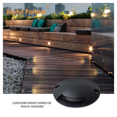 Ánh sáng ngoài trời Mini Small Size1w nhôm IP67 Đèn sàn trong đất cho vườn công viên giải trí