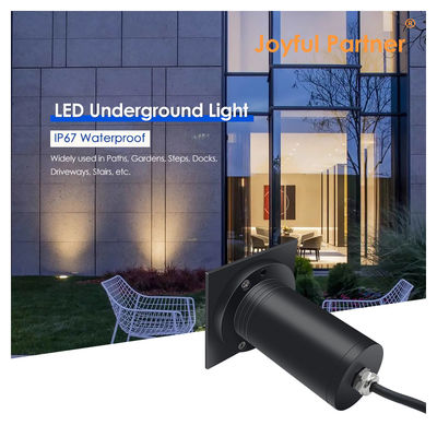 COB LED 6W 12V/24V Đèn mặt đất chống chói IP67 Kiểm soát nước ngoài hình vuông / tròn