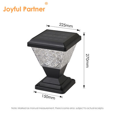 Garden Gate Light Điện năng lượng mặt trời 124 PC SMD 2835 LED 150 Lm / W 5W Sloar Panel với bóng đèn PC