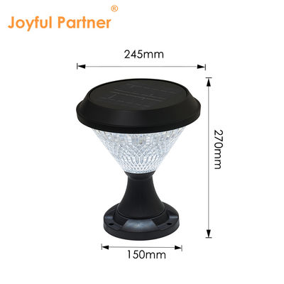 Ánh sáng mặt trời ABS vật liệu Polycrystalline Sloar Panel Epistar SMD DIA245mm IP65 APP Kiểm soát chống nước