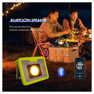 Đèn cắm trại đa chức năng 12000MAH Công suất pin cao SMD 5054 Cổng sạc LED loại C với vật liệu ABS