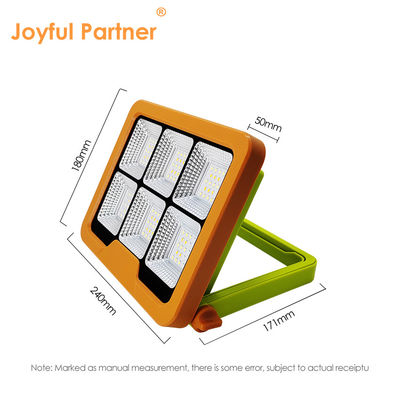 IP65 chống nước đèn LED ánh sáng làm việc mặt trời 5054 Epistar LED 1000LM Với pin sạc 7500mAh