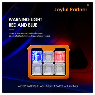IP65 chống nước đèn LED ánh sáng làm việc mặt trời 5054 Epistar LED 1000LM Với pin sạc 7500mAh