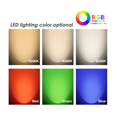 Đèn hồ bơi dưới nước bằng thép không gỉ RGB điện áp thấp 3W 1W LED IP68 chống nước cho cảnh quan dưới nước