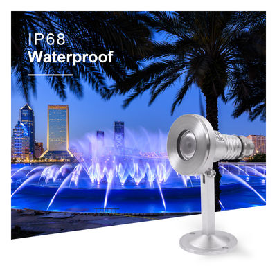 Khung cảnh bên ngoài Kiểm soát nước hồ bơi spa RGB Đèn dưới nước IP68
