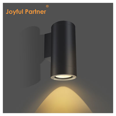 Garden Electric LED Wall Lanterns Aluminium Cửa tường gắn lên và xuống Đám ấm Cree trắng COB LED Cho trang trí ngoài trời