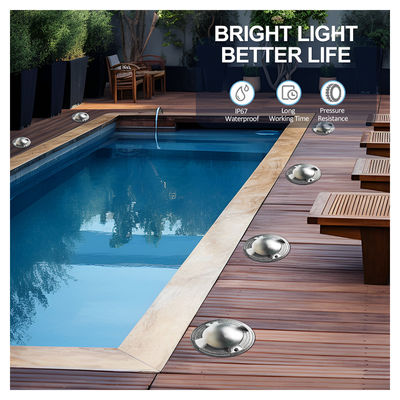 Joyful Waterproof Recessed LED inground light Pure aluminium 6063 lồng một hai bốn cách phát ra bên