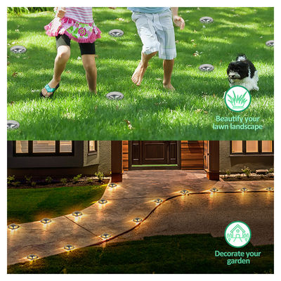 2W IP67 đèn LED dưới đất ngoài trời Ultra mỏng đường kính 55mm SMD đèn LED Walkover với thùng nhôm