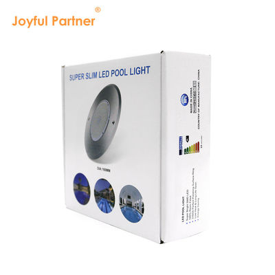 IP68 Hỗn hợp hoàn toàn Kiểm tra chống nước màu đơn 160 * 7,5mm Ultra Slim Pool Đèn LED chìm với Chứng chỉ CE