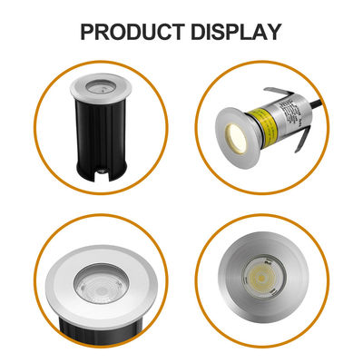 1W 2W hồ bơi Đèn dưới nước Đèn ngầm IP68 Đèn chôn