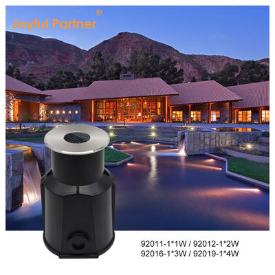 Đèn hồ bơi dưới nước Mini LED Thép không gỉ 316 12V/24V DC Trắng ấm