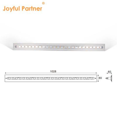 IP68 Đèn tuyến dưới nước thép không gỉ 316 24W LED DALI có thể tắt với tay đeo nhựa