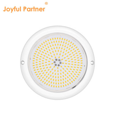 Đèn bể bơi LED RGB AC12v Voltage nhựa đầy phẳng RGB ABS thân ấm trắng nhà máy tùy chỉnh