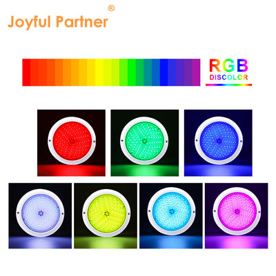 Sản phẩm bán buôn tùy chỉnh ABS PC RGB Emtting 12V Input Light Multi Color Changing Swimming Pool Lights