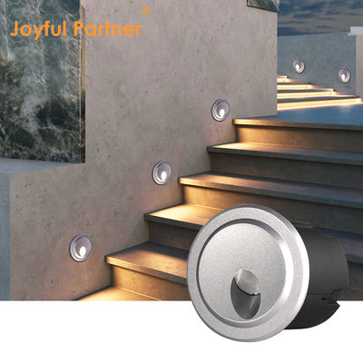 1W Ống nhôm ngoài trời tường đèn LED hành lang đèn LED cầu thang bước với IP65 chống nước