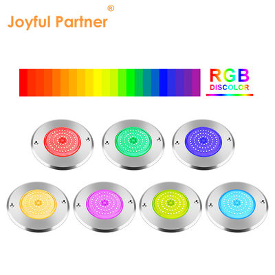 RGB Ultra Slim IP68 Đèn bể bơi Đèn LED SS316L thùng tích hợp SMD2835 6w Đèn chống nước dưới nước