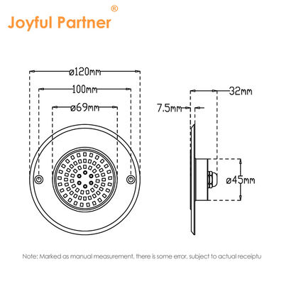316 Thép không gỉ Đèn hồ ngập nước IP68 Bơi SMD LED Động cơ dòng điện liên tục Với chất lượng đảm bảo