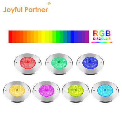 IP68 LED PAR56 Đèn hồ bơi thay đổi màu sắc 12V 6W nhựa chứa Kiểm soát từ xa Wifi RF chống nước
