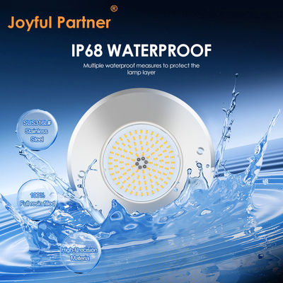 IP68 LED PAR56 Đèn hồ bơi thay đổi màu sắc 12V 6W nhựa chứa Kiểm soát từ xa Wifi RF chống nước