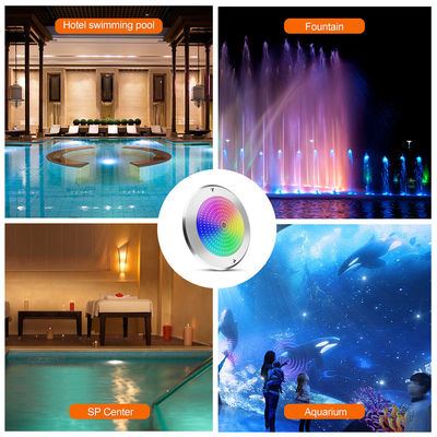 SUS316 Áp phủ gắn IP68 DC12V 3000K Đèn hồ dưới nước LED SPA