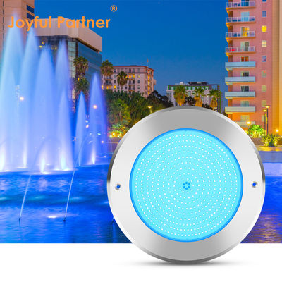 Đèn hồ bơi dưới nước dẫn 316 thép không gỉ 25W Smd2835 nhựa 3000K đầy RGB Đèn hồ bơi SMD 2835 AC 12v IP68 hoàn toàn chống nước