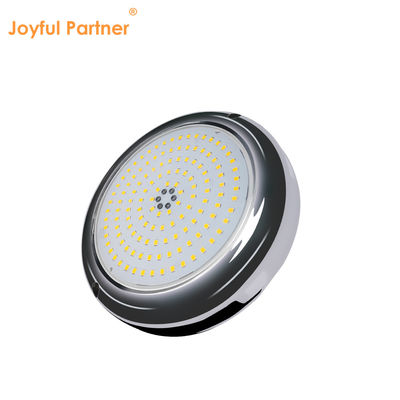 Đèn bể bơi nhựa đầy hình dạng phẳng RGB bề mặt gắn SMD LED 152mm Dia