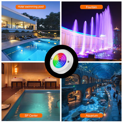 AC12V Thập nước dưới nước IP68 RGB Switch Control 15W nhựa lấp đầy bề mặt gắn